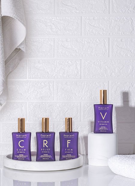 Η σύνθεση των Marlem Dry Body Oils